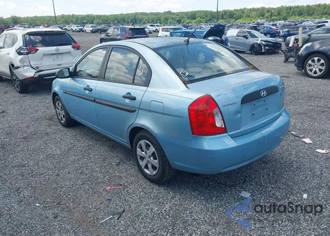 2009 Hyundai Accent Gls из США, поврежденный, VIN KMHCM46C99U317397
